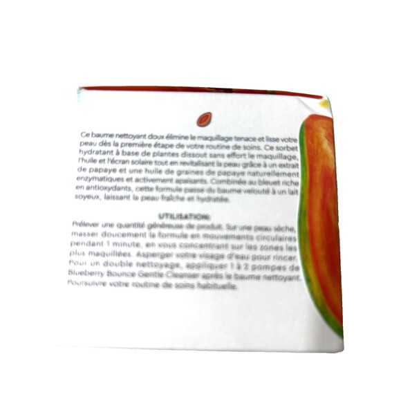 NEW Glow Recipe Papaya Sorbet Enzyme Cleansing Balm 3.38 fl oz Full Size BNIB - Picture 4 of 5